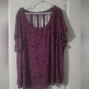 Torrid Purple Floral Dress